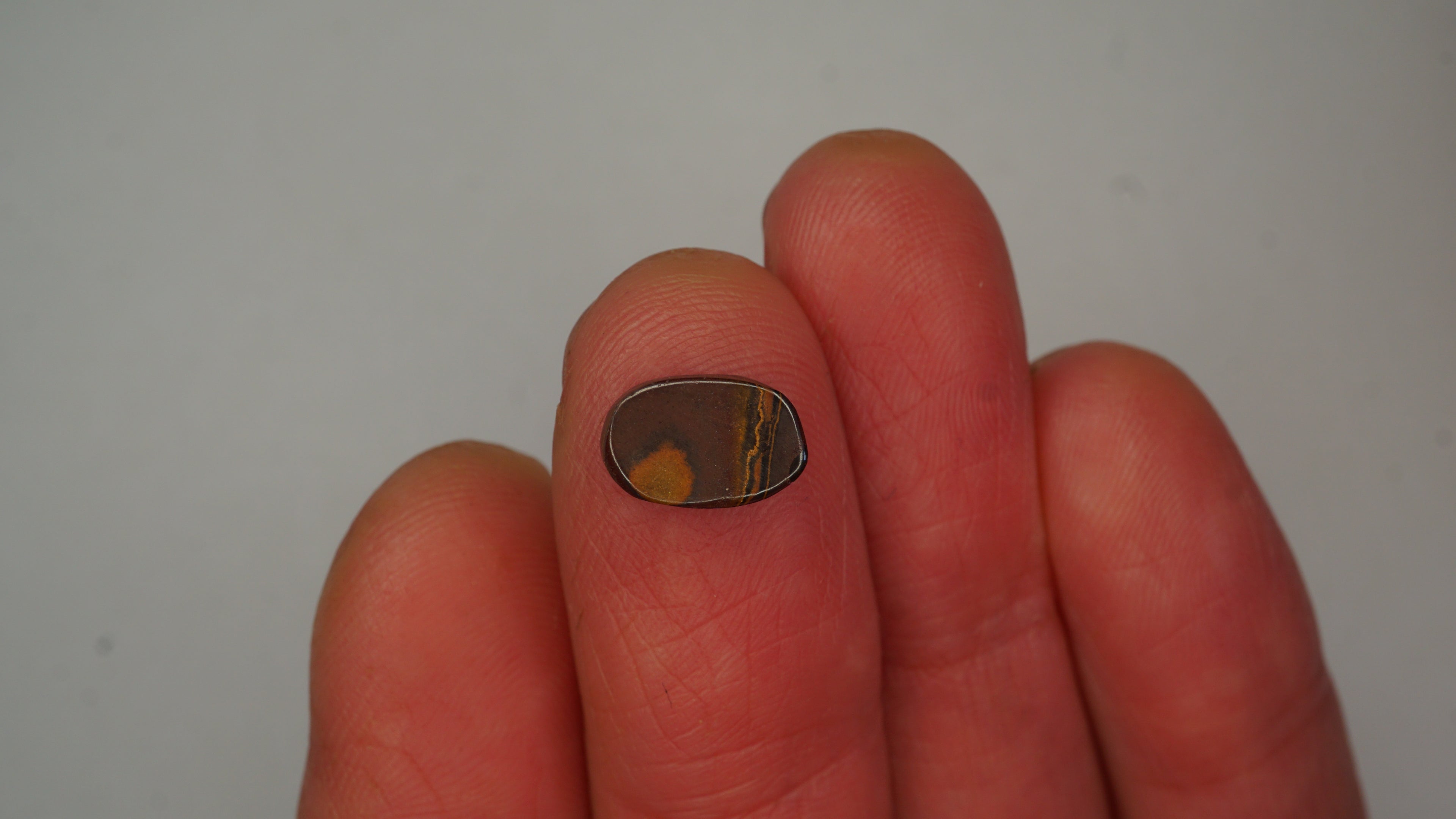 2.3 ct Dark Blue Boulder Opal - Green & Blue Colour Streaks