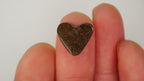 7.5ct Heart-Shaped Boulder Opal - Green Broad Flash with Blue Undertones