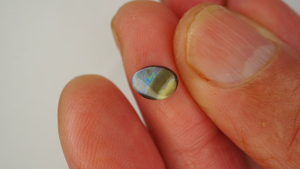 1.2ct Boulder Opal - Green & Blue Fire