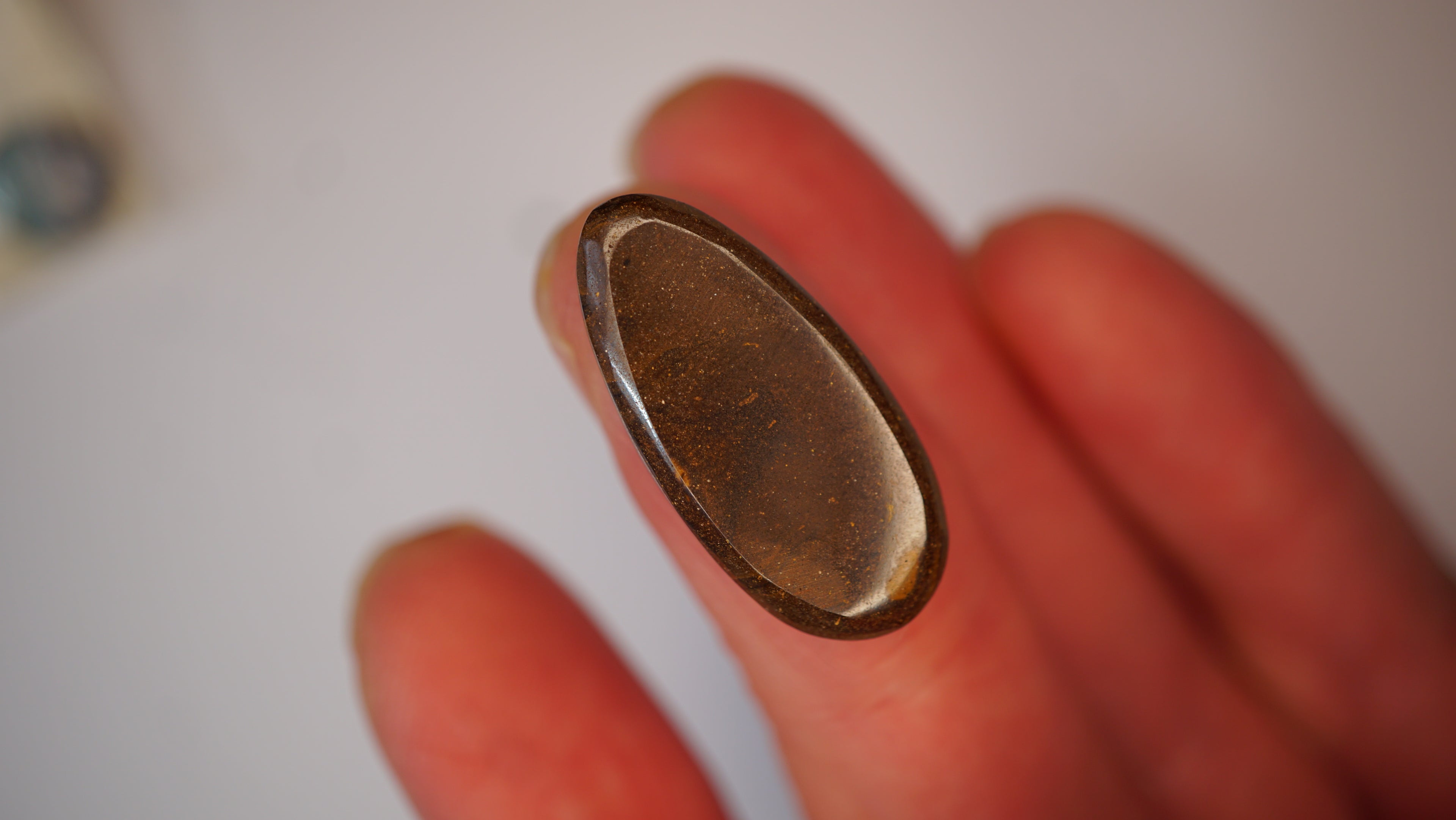 16.7 ct Boulder Opal - Aqua Blue Base with Rolling Teal & Green Flash