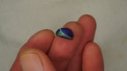 3.2 ct Dark Blue Boulder Opal - High-Contrast Neon Flash