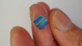Ocean Veil Boulder Opal - Blue with Green, Blue & Purple Bands