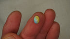 1.1 ct Yellow-Toned Boulder Opal - Blue, Green & Gold Colour Play