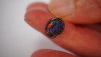 4.3ct Boulder Opal - Green & Blue Play Through Ironstone Matrix with Directional Neon Blue, Orange & Red