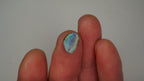 Celestial Meadow Boulder Opal - Misty Purple with Green Pinfire