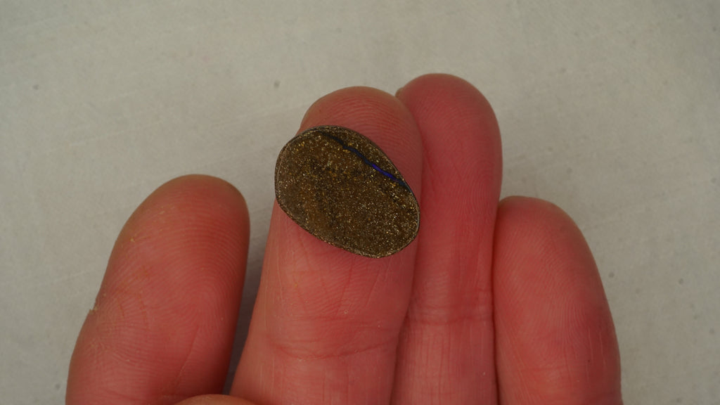 5.8 ct Boulder Opal - Aqua Green & Blue Flowing Colour