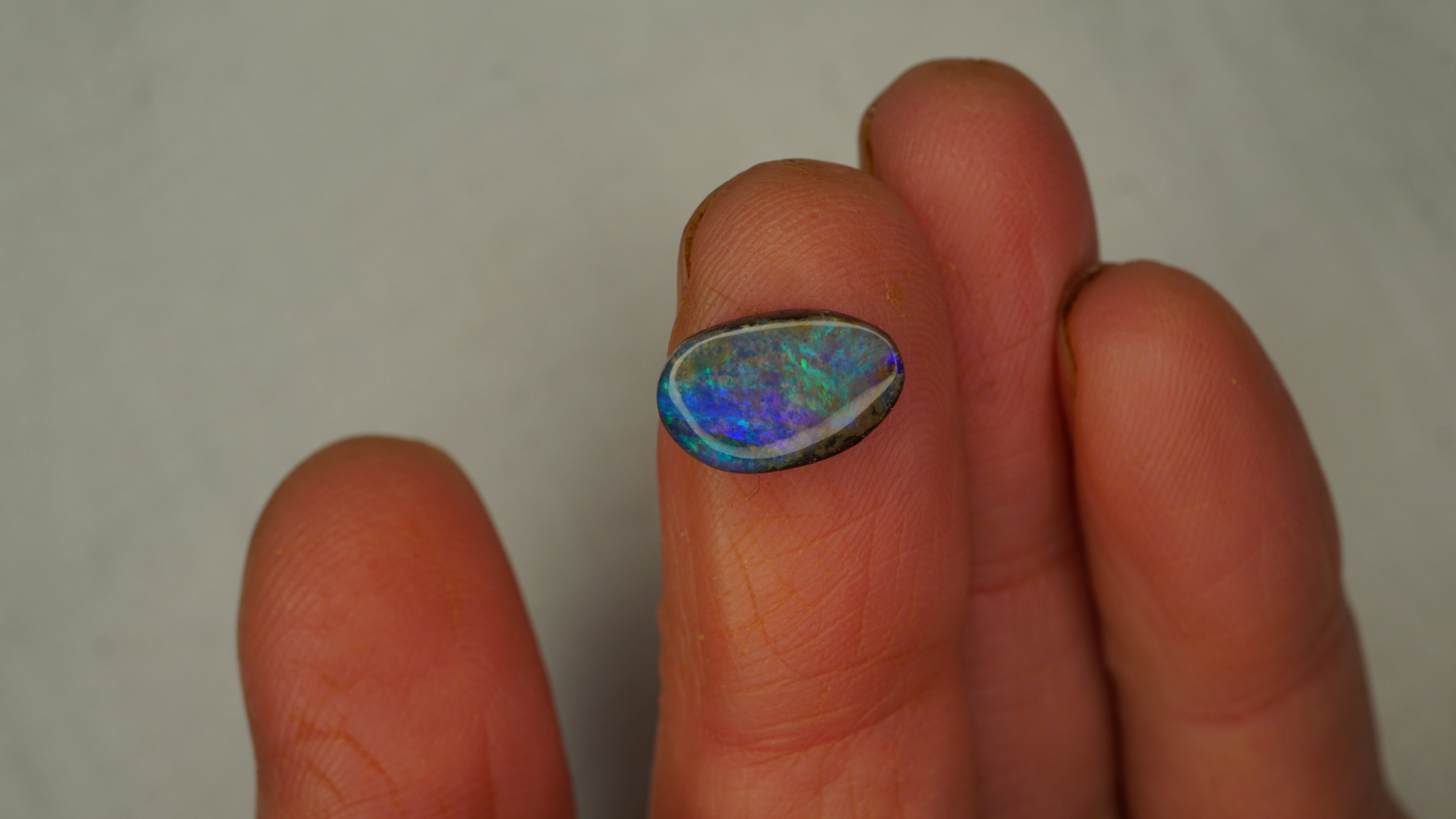 Blue Boulder Opal