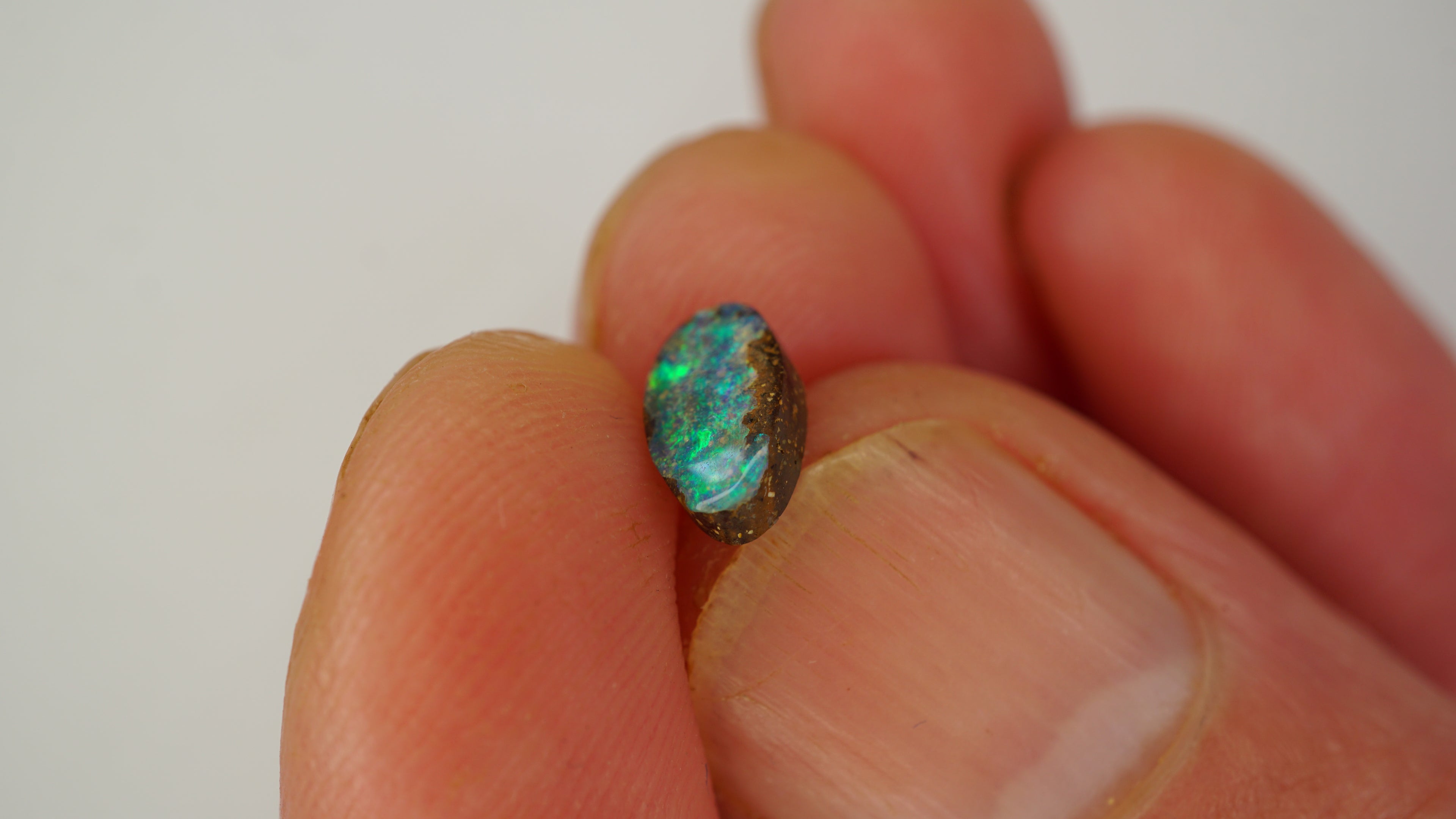 1.2 ct Boulder Opal - Soft Tone with Subtle Colour Play