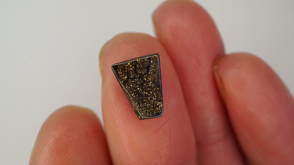 2.3ct Boulder Opal - Green Flash on Warm Brown Base