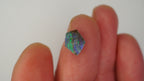 1.4 ct Blue Boulder Opal - Green & Yellow Colour Play