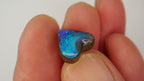 7.5ct Heart-Shaped Boulder Opal - Green Broad Flash with Blue Undertones