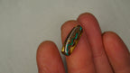 7.4ct Matrix Boulder Opal - Neon Green Fire on Earthy Host Body Tone