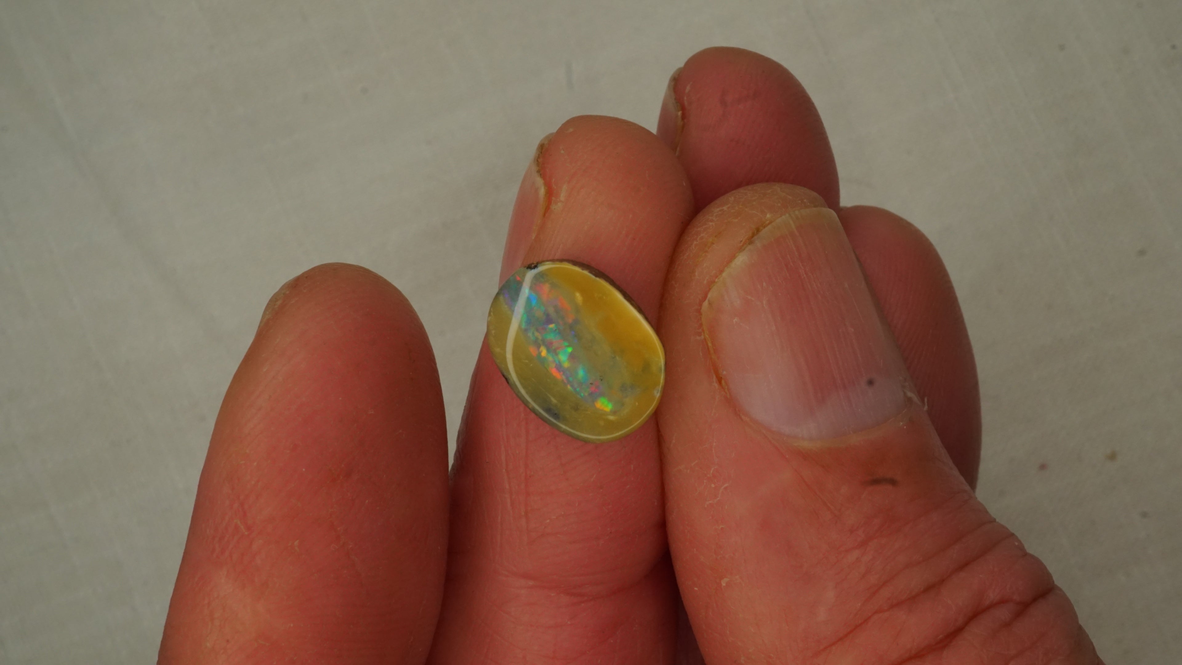 Lineflare - Harlequin Streak Boulder Opal (3.2ct)