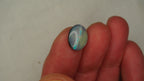 4.0ct Boulder Opal - Cat-Eye Effect with Green & Gold Play on Dark Host Body Tone