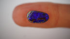 2.4 ct Blue Boulder Opal - Blue Flash with White Edge Feature