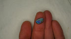 3.5ct Boulder Opal - Green & Blue Play on Blue Host Body Tone