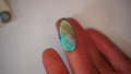 Ocean Crest - 16.7ct Aqua Blue Boulder Opal with Rolling Flash