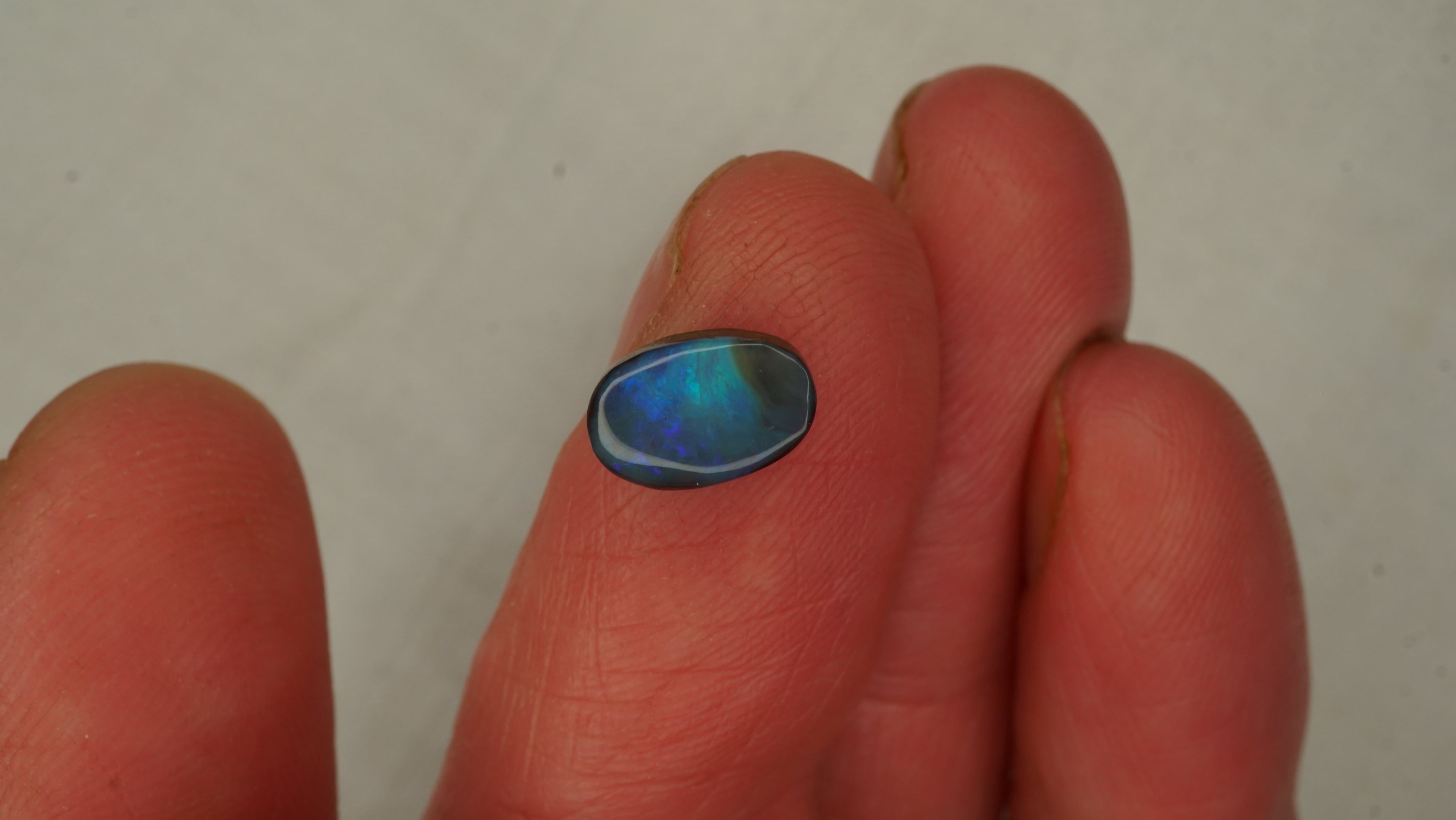 1.4ct Blue Green Boulder Opal