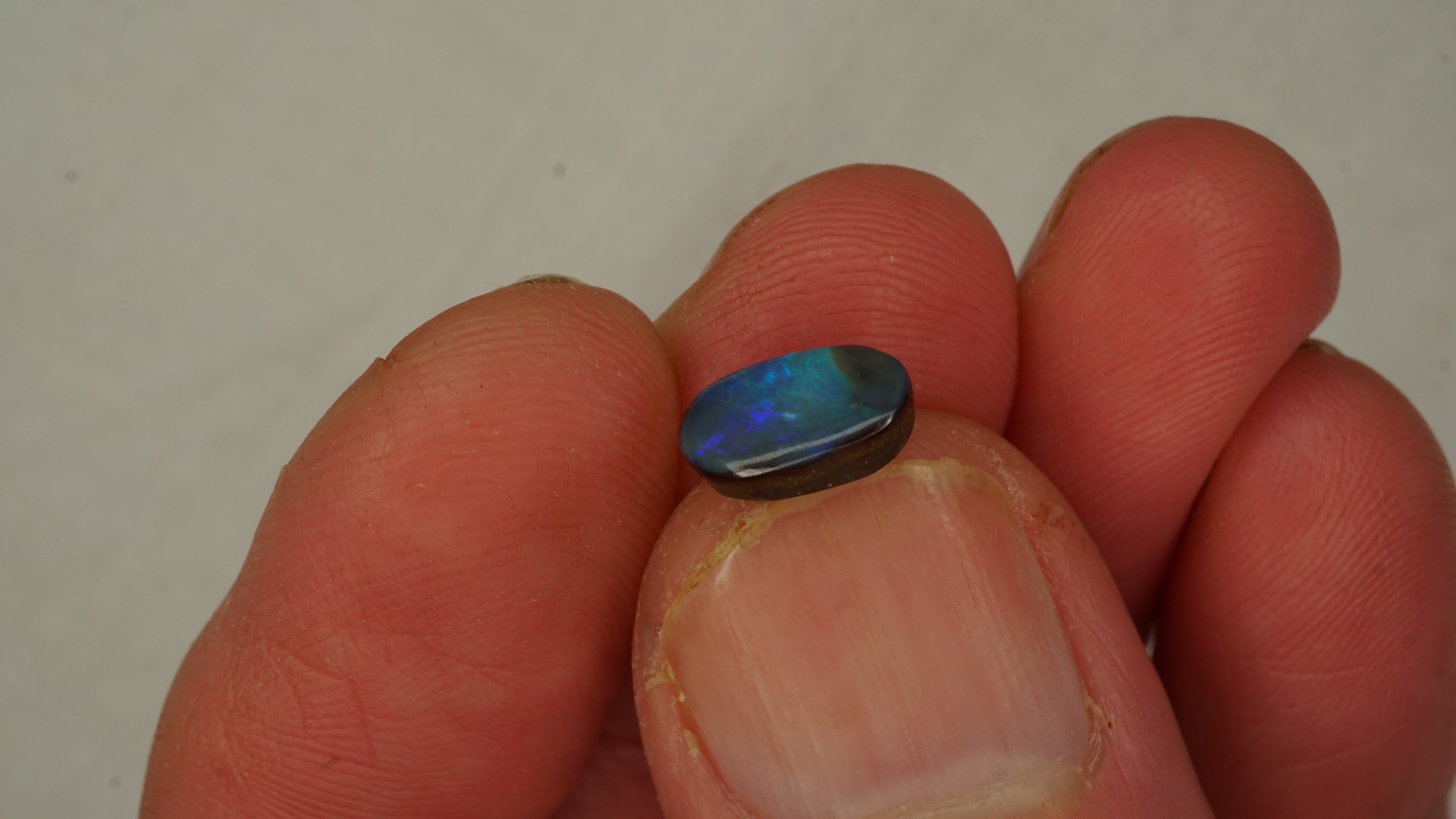 1.4ct Blue Green Boulder Opal