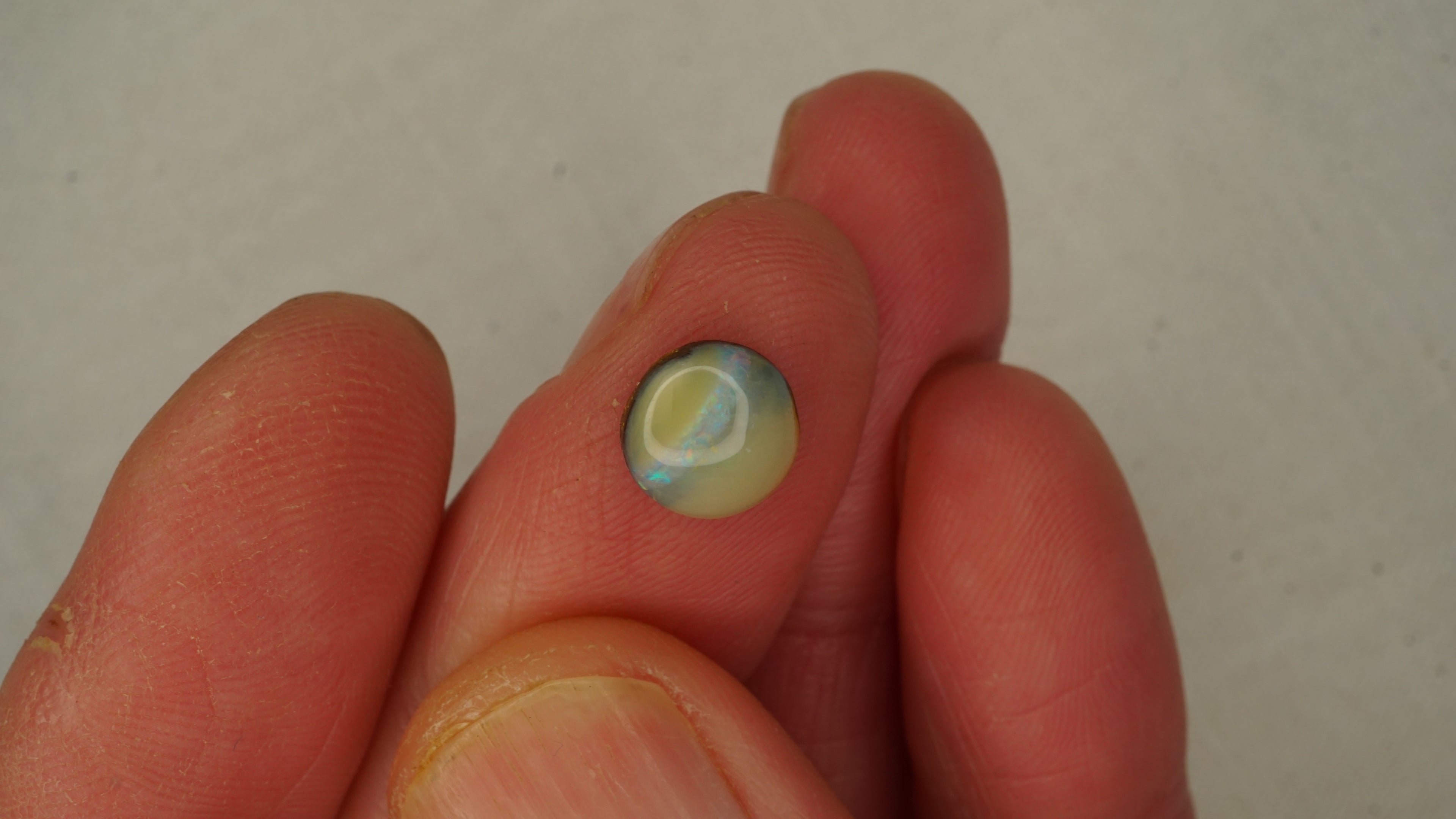 1.7ct Peach Yellow Boulder Opal