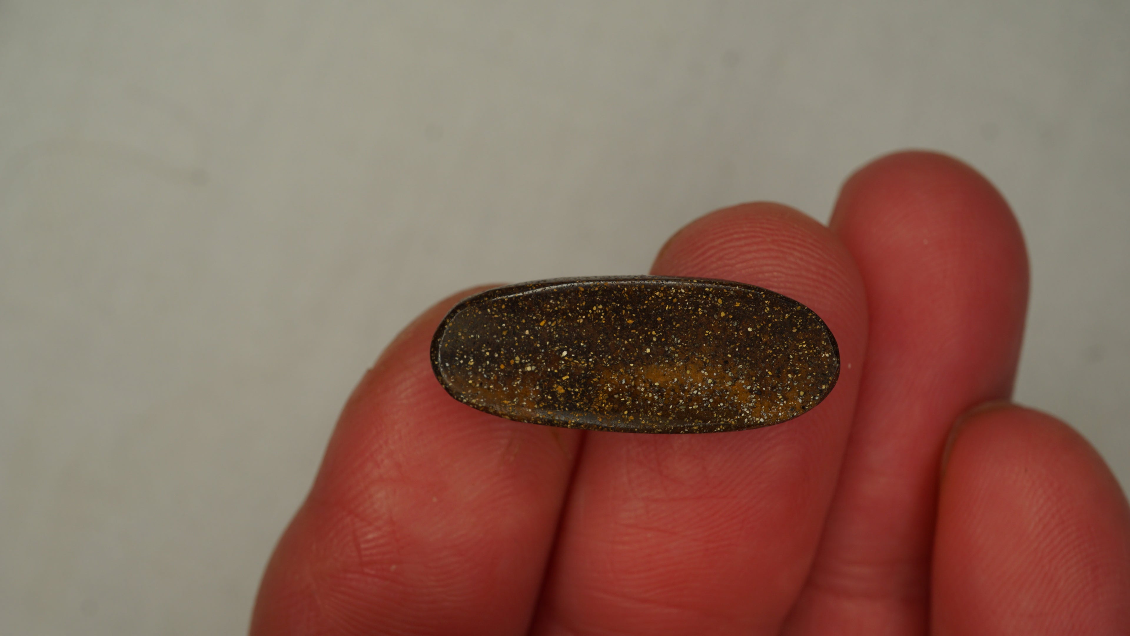 9.0ct Boulder Opal - Whitish Blue Body Tone with Purple & Green Play