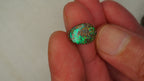 3.1ct Matrix Boulder Opal - Broad Plate of Bright Green Play