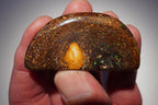 167.4ct Koroit Boulder Opal Specimen (Half Moon) — Nebula Drift