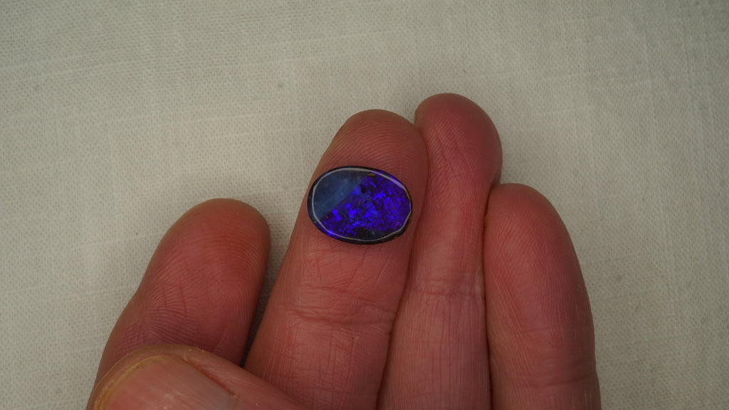 3.6ct Indigo Blue Boulder Opal