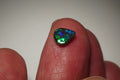 1.0ct Dark Blue Boulder Opal – Electric Blue & Green Flash