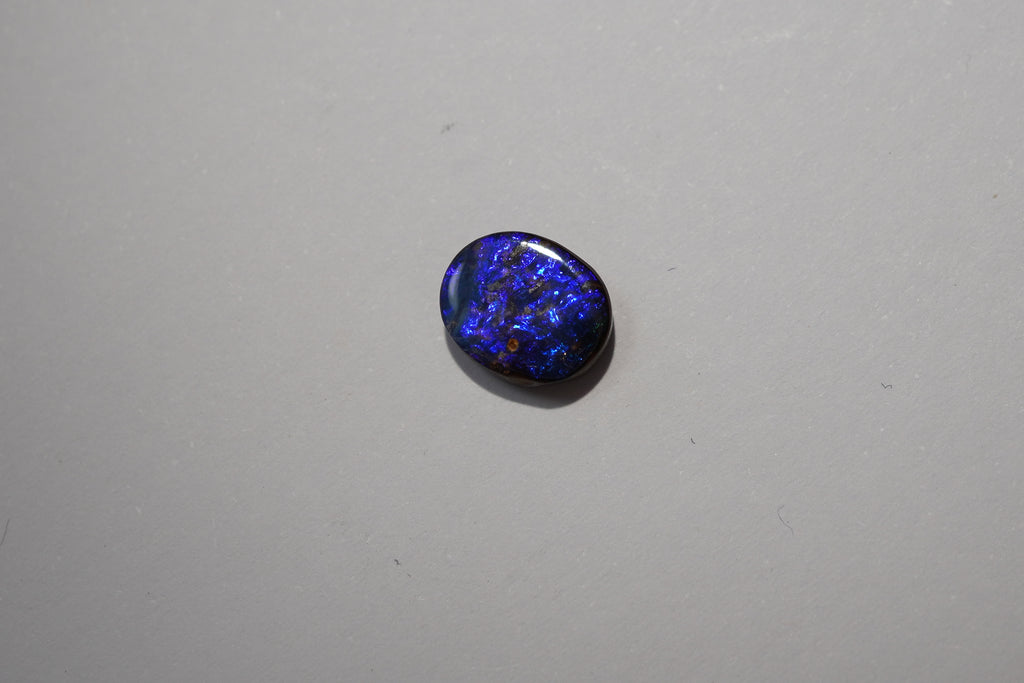Bench Parcel - Indigo Blue Selection - 10 Stone Boulder Opal Lot (25.6ct Total)