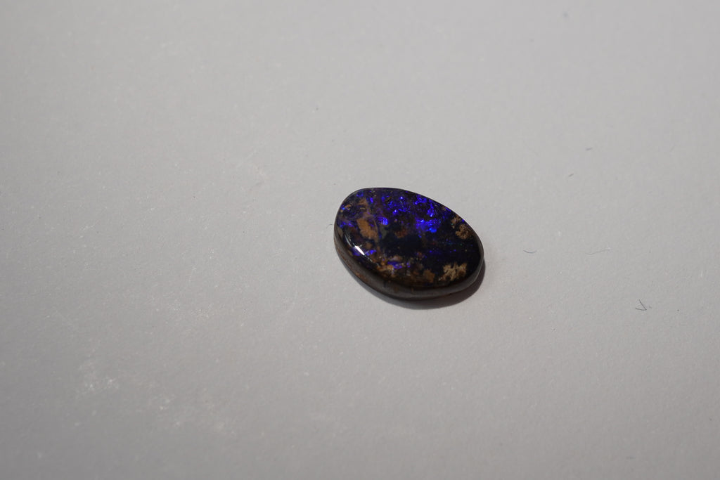 Bench Parcel - Indigo Blue Selection - 10 Stone Boulder Opal Lot (25.6ct Total)