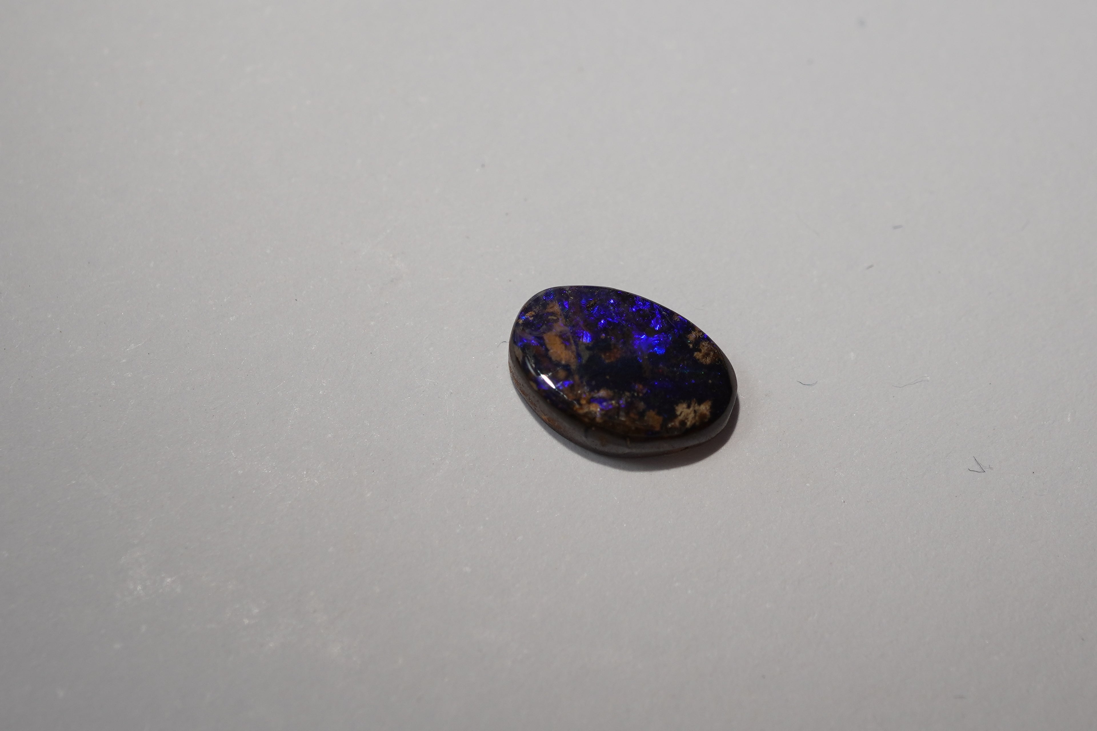 Bench Parcel - Indigo Blue Selection - 10 Stone Boulder Opal Lot (25.6ct Total)