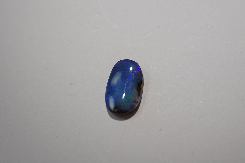 Bench Parcel - Indigo Blue Selection - 10 Stone Boulder Opal Lot (25.6ct Total)