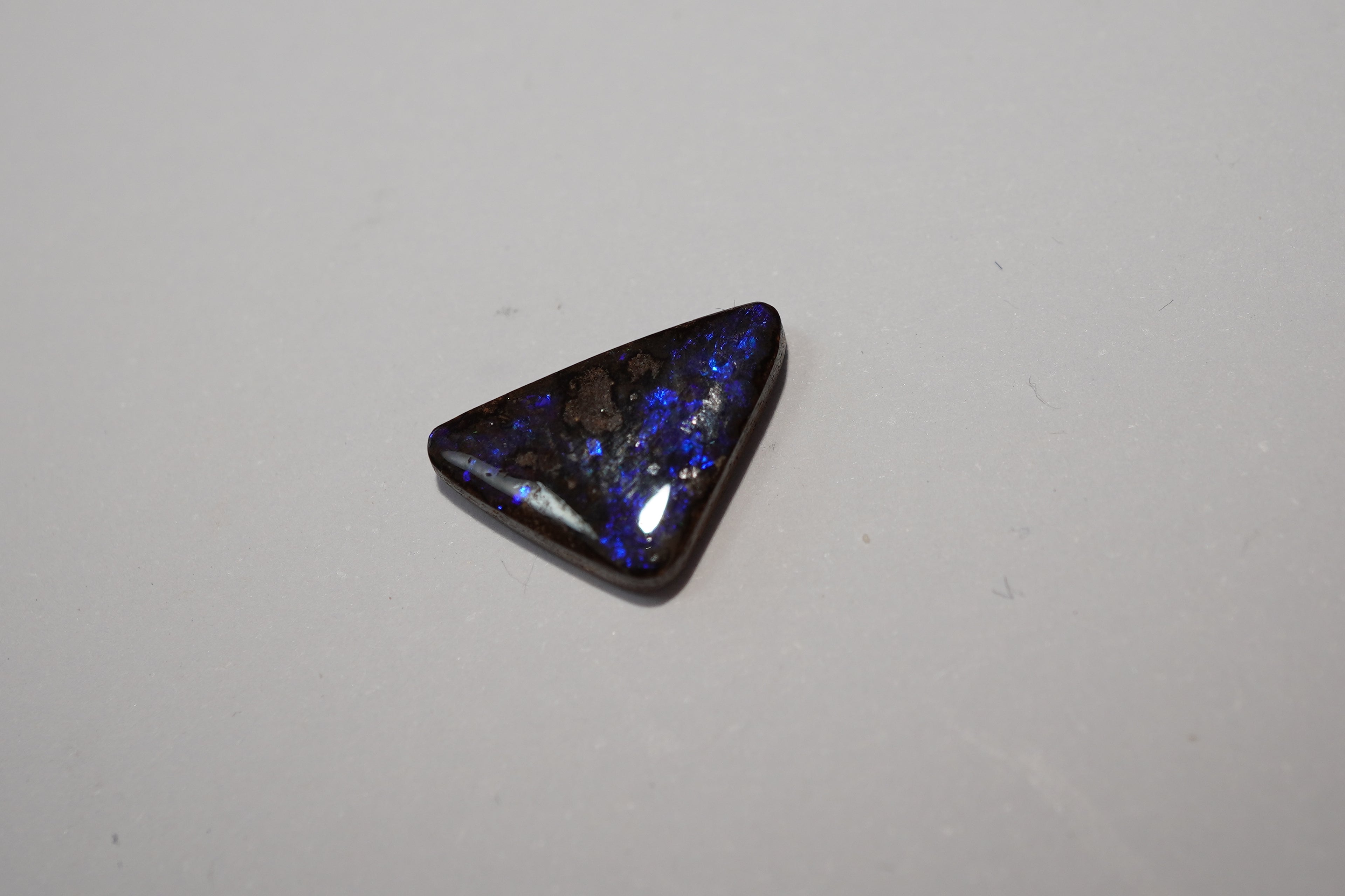 Bench Parcel - Indigo Blue Selection - 10 Stone Boulder Opal Lot (25.6ct Total)
