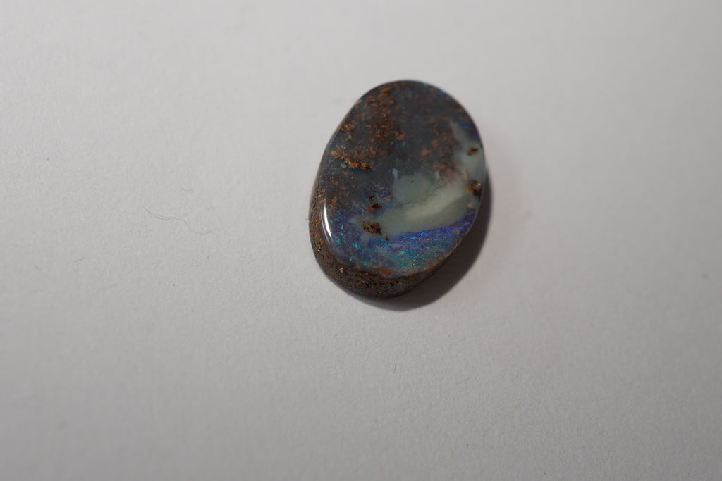 Workshop Parcel - Light Blue Selection - 10 Stone Boulder Opal Lot (32.1ct Total)
