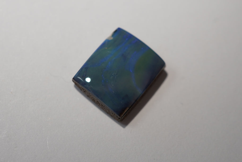 Workshop Parcel - Light Blue Selection - 10 Stone Boulder Opal Lot (32.1ct Total)
