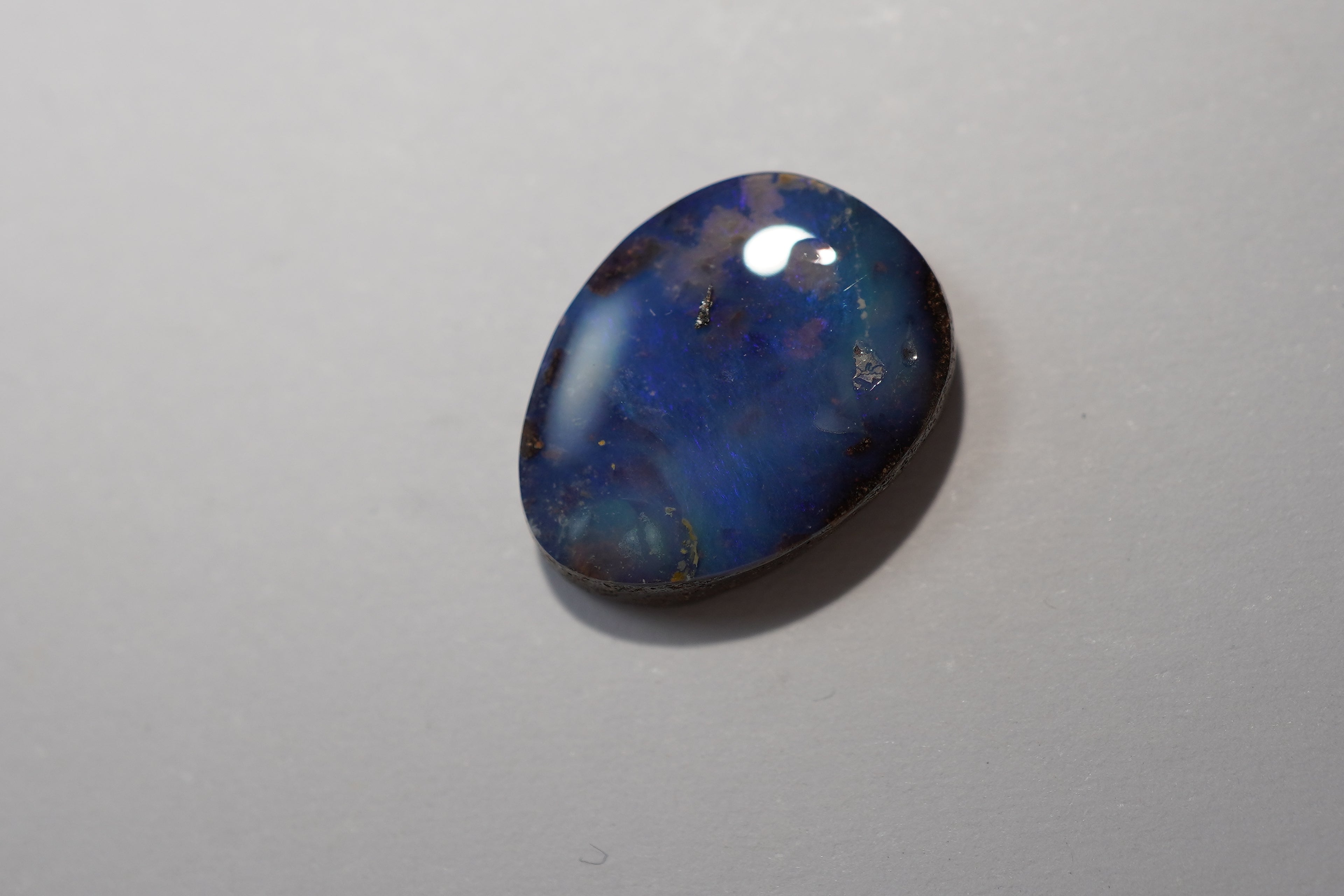 Workshop Parcel - Light Blue Selection - 10 Stone Boulder Opal Lot (32.1ct Total)