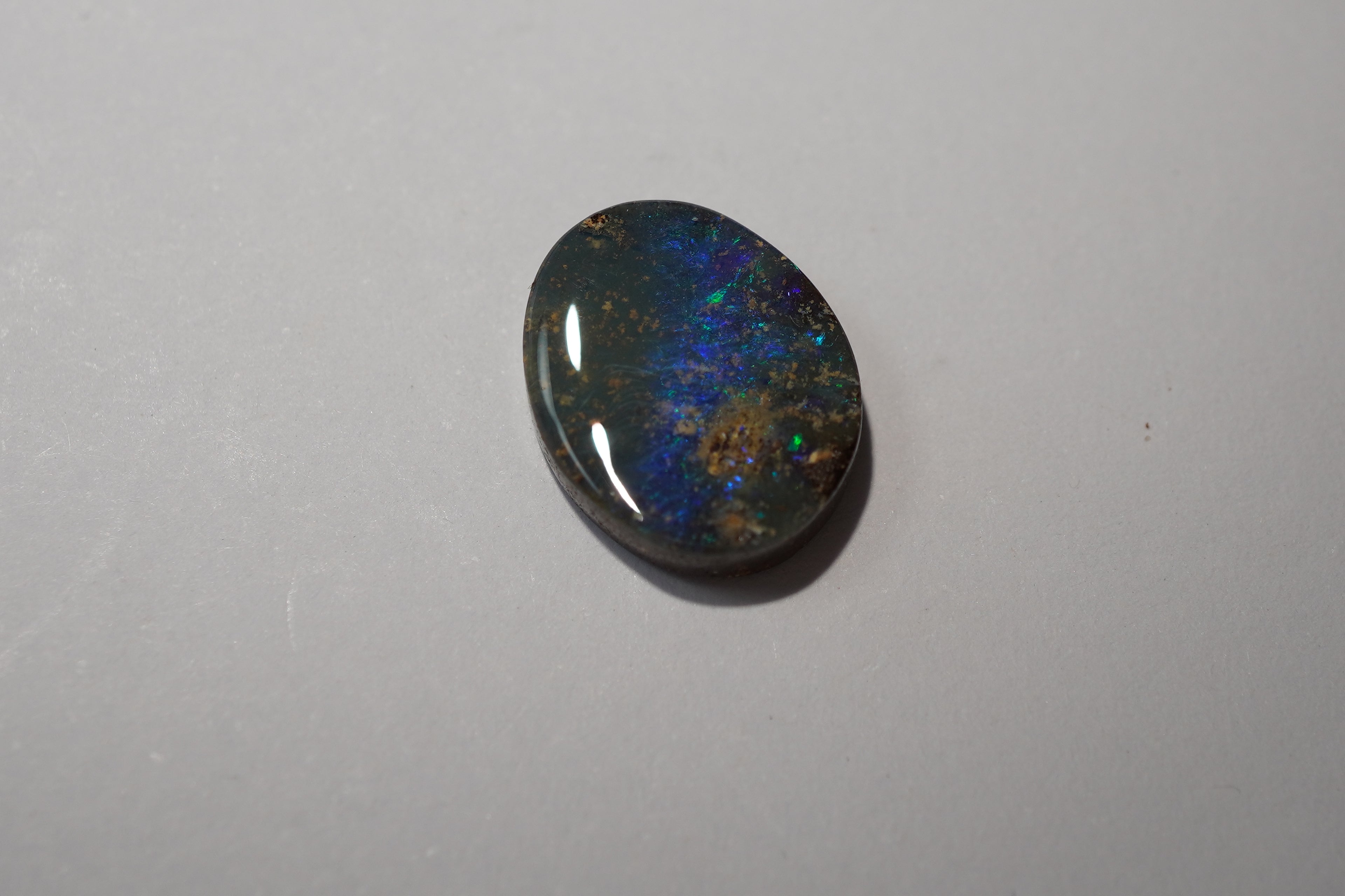 Workshop Parcel - Light Blue Selection - 10 Stone Boulder Opal Lot (32.1ct Total)