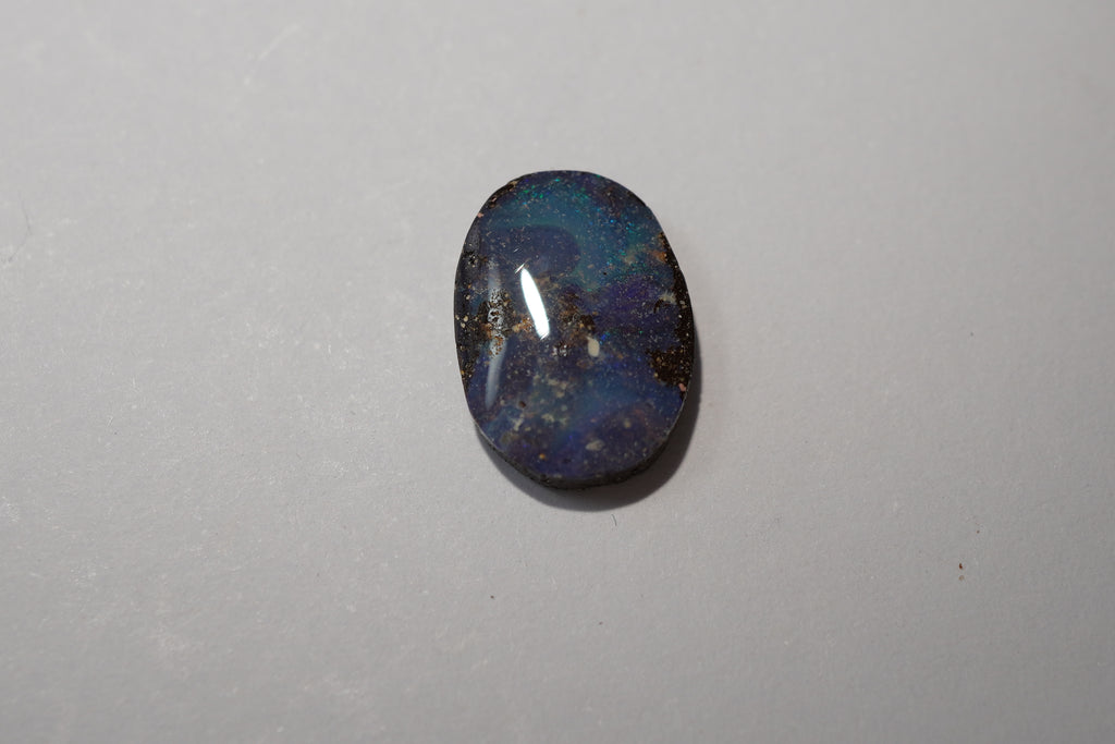 Workshop Parcel - Light Blue Selection - 10 Stone Boulder Opal Lot (32.1ct Total)