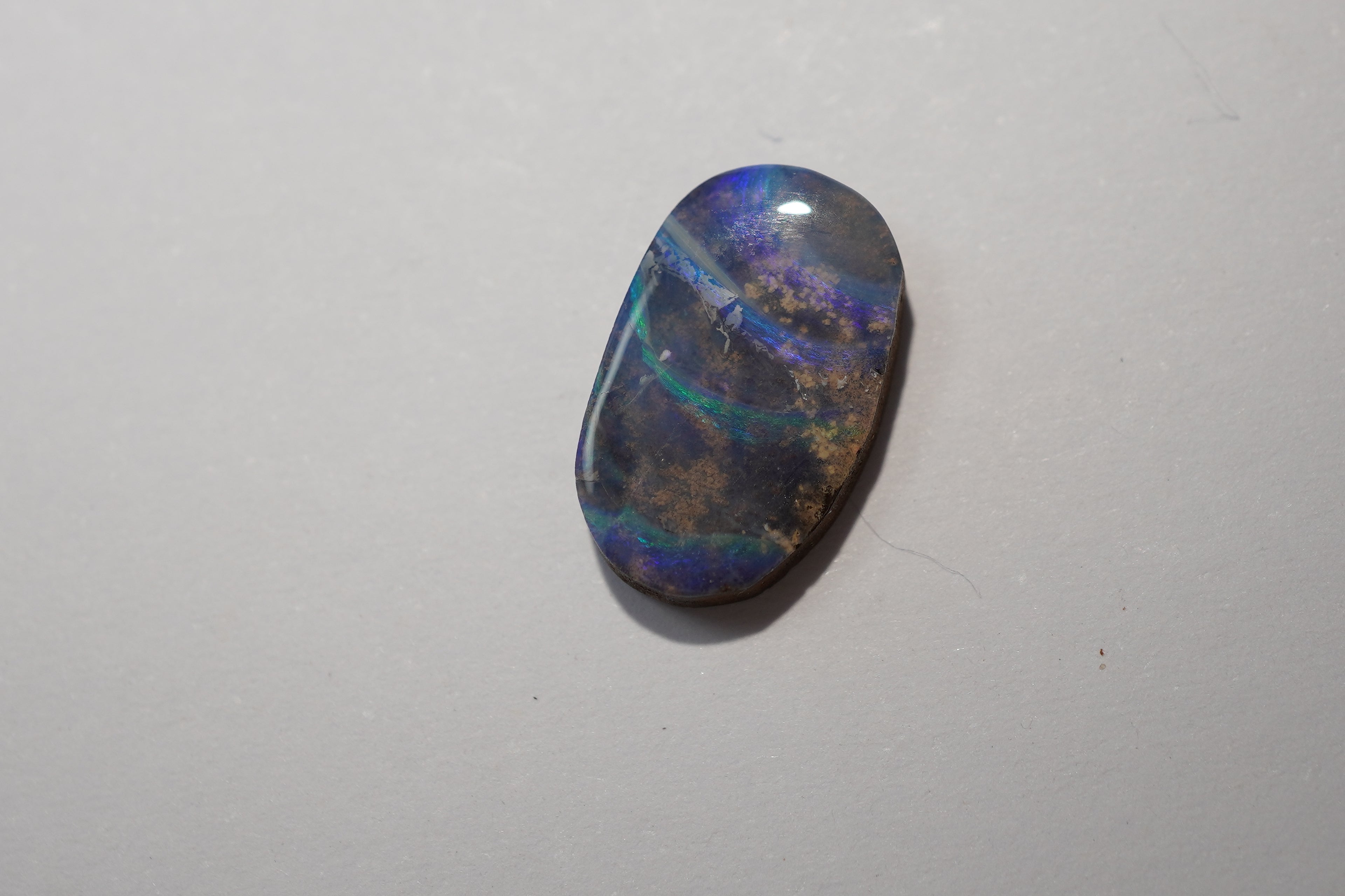 Workshop Parcel - Light Blue Selection - 10 Stone Boulder Opal Lot (32.1ct Total)