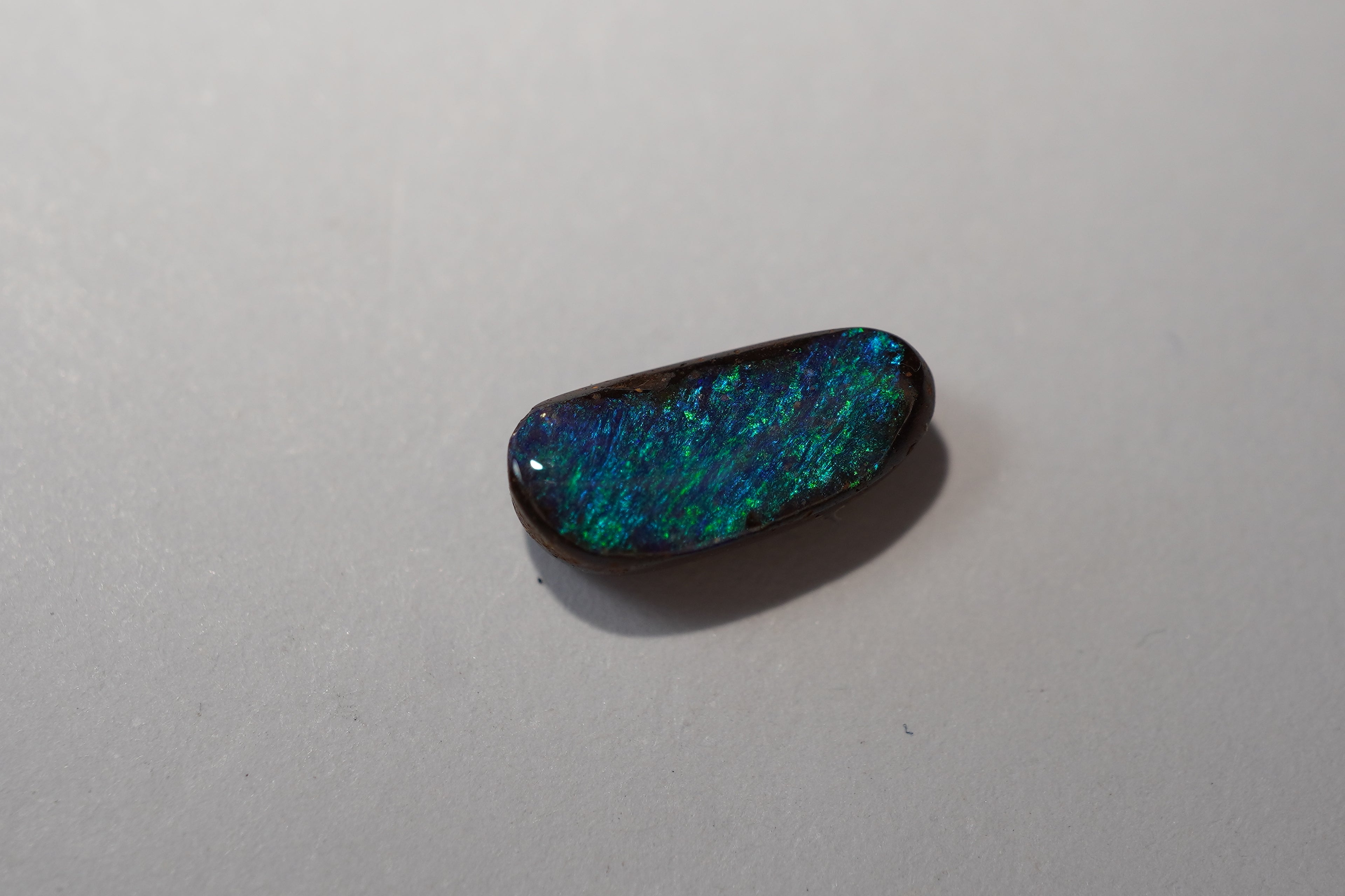Bench Parcel - Green & Blue Selection - 10 Stone Boulder Opal Lot (22.9ct Total)