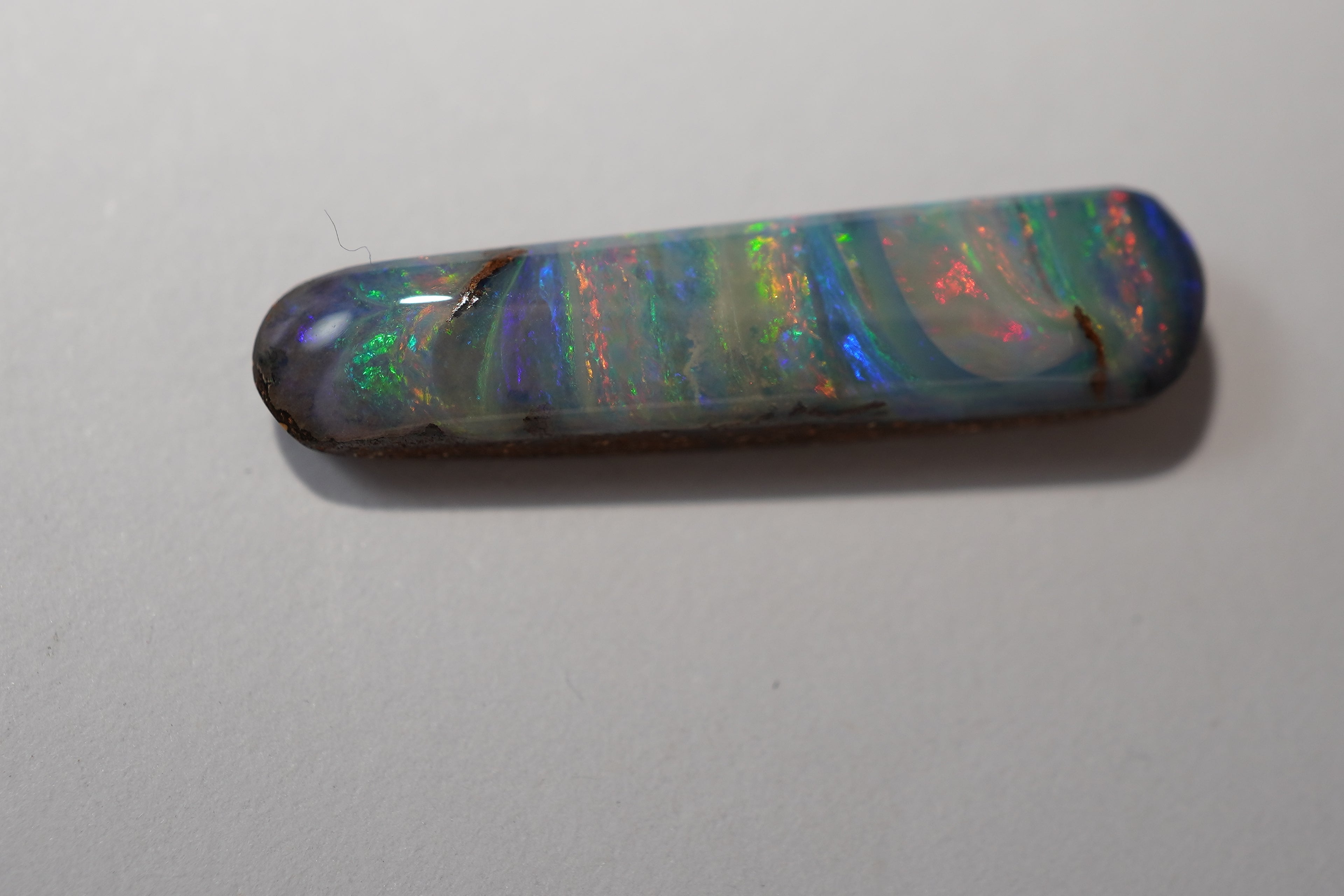 Bench Parcel - Green & Blue Selection - 10 Stone Boulder Opal Lot (22.9ct Total)