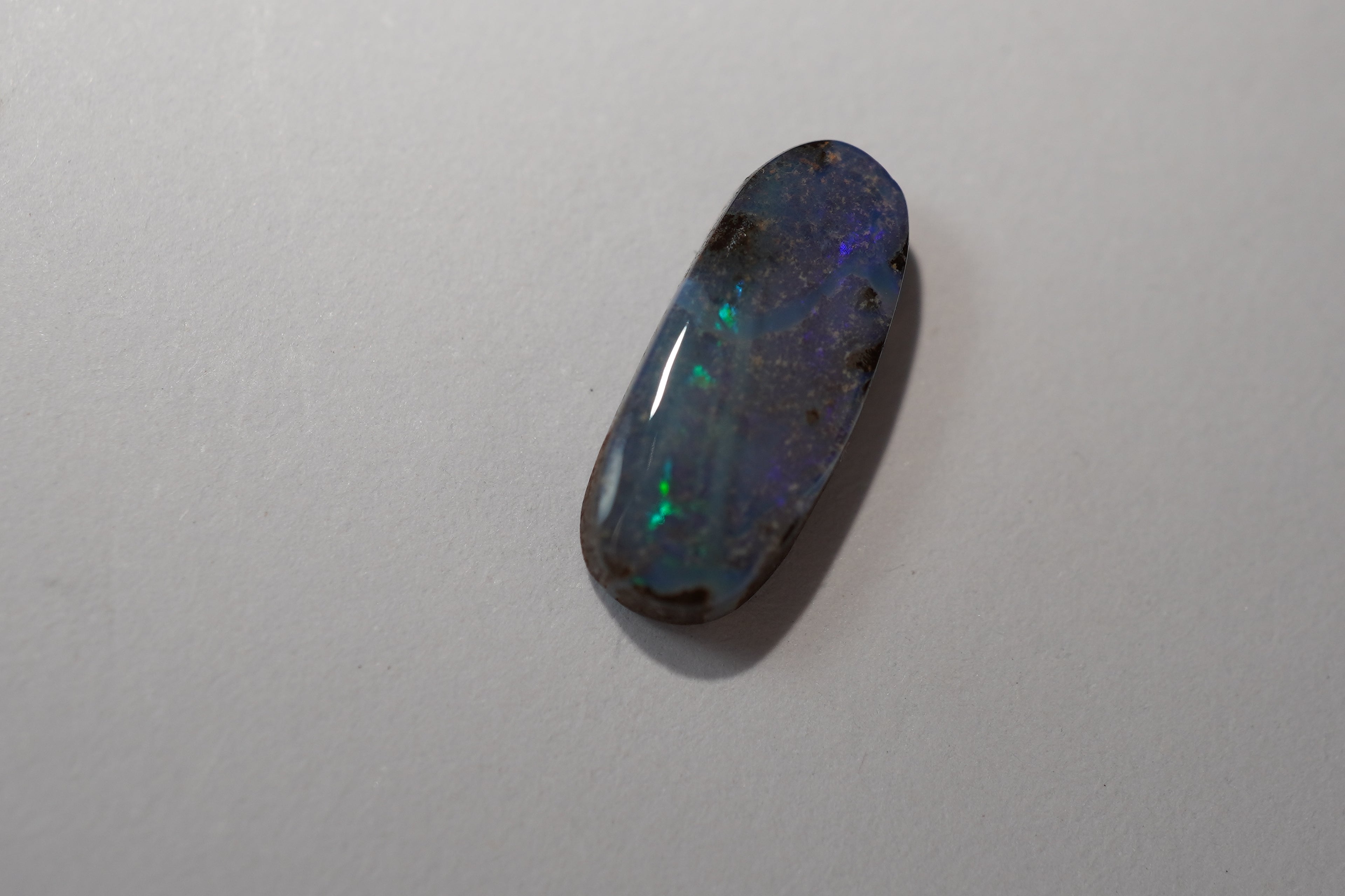 Bench Parcel - Green & Blue Selection - 10 Stone Boulder Opal Lot (22.9ct Total)