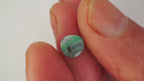 1.4ct Boulder Opal - Green & Orange Pinfire on White Base