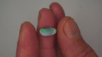 2.6ct Boulder Opal - Green, Blue & Crimson Play on Pale Purple Host Body Tone