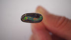 3.6 ct Boulder Opal - Multicolour Pinfire Ribbon in Clear Opal