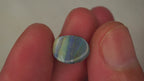 4.5ct Boulder Opal - Bluish Purple Body Tone with Green Play Bands