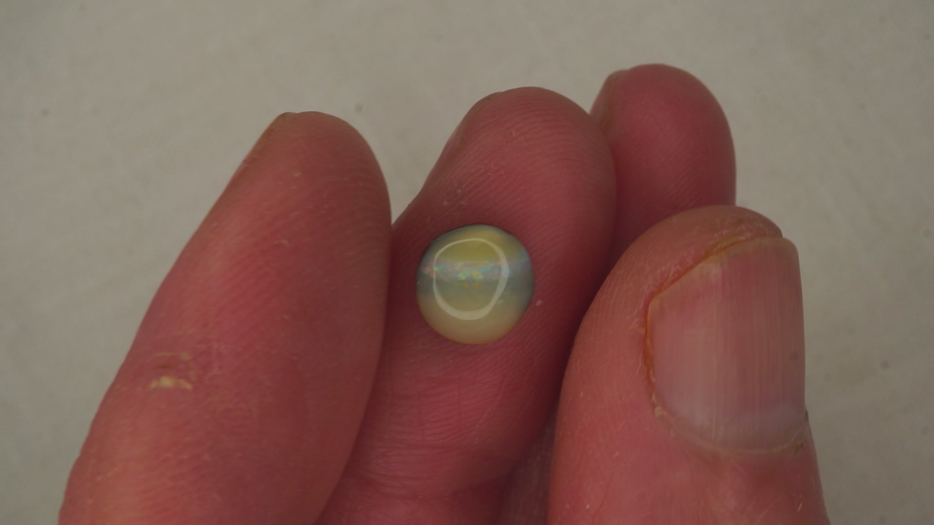 1.7ct Peach Yellow Boulder Opal