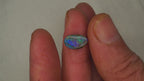 3.5ct Boulder Opal - Green & Blue Play on Blue Host Body Tone