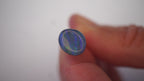 3.5ct Boulder Opal - Green & Electric Blue Fire on Blue Host Body Tone